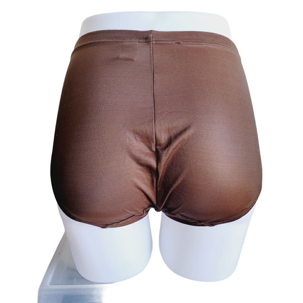 Vintage FLEXEES 5944 Everyday Slimming Weightless Power Panty XLg Brown Disc HTF - Picture 3 of 9